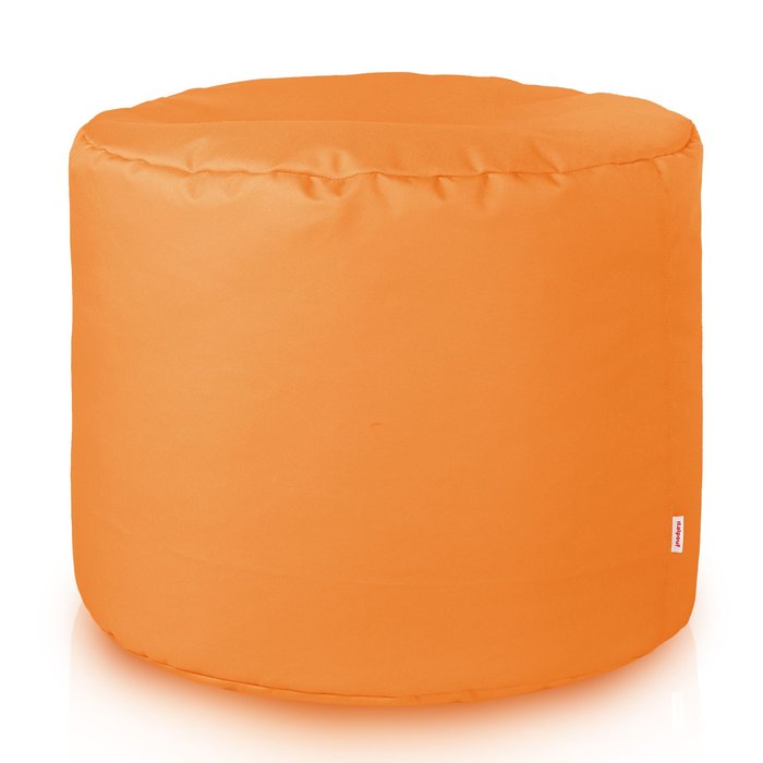 Arancione Pouf da Esterno Cilindro Nylon