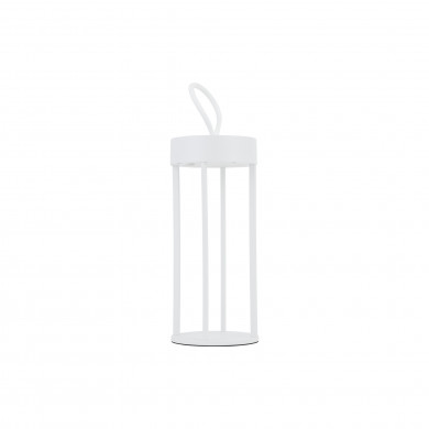 LAMPADA PORTATILE LED NALA 4W 2700K 170lm altezza 30 cm larghezza 12 cm interruttore dimmer IP54 | Bianco 11537