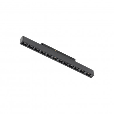 FOCUS OUT LED 10W 3000K 450lm apparecchio lineare per sbarre collettrici NANO-LVM | Nero 11720