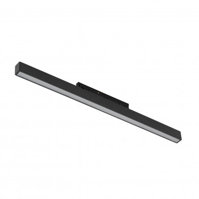 LINE OUT LED 10W 3000K 400lm apparecchio lineare per busbar NANO-LVM | Nero 11743