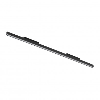 LINE OUT LED 20W 3000K 610lm apparecchio lineare per busbar NANO-LVM | Nero 11721