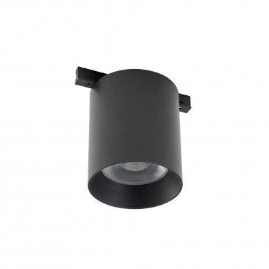 Apparecchio MUG LED 7W 3000K 460lm altezza 8cm larghezza 6,8cm per busbar NANO-LVM | Nero 11722