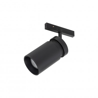 SPOT ZOOM LED 5W 3000K 290lm larghezza 5,7cm altezza 8,1cm per busbar NANO-LVM | Nero 11714