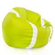 Verde lime Pouf Grande Tennis Ecopelle Classico