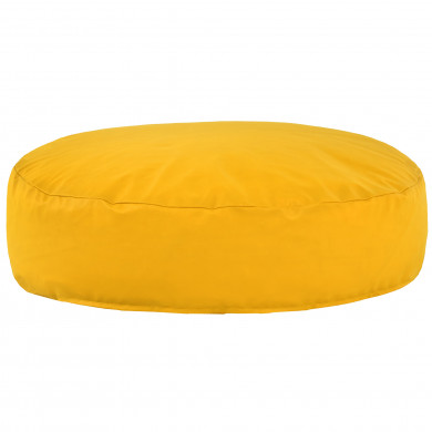 Giallo Cuscino Da Pavimento Ecopelle