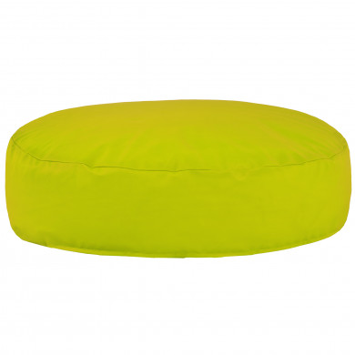 Verde Lime Cuscino Da Pavimento Ecopelle