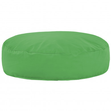 Verde Cuscino Da Pavimento Ecopelle