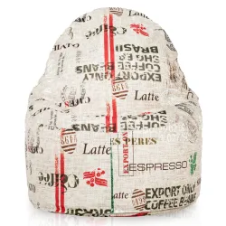 Poltrona Pouf Sacco Smart Porto - Tessuto Stampato Premium – vista 10