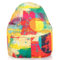 Poltrona Pouf Sacco Smart Porto - Tessuto Stampato Premium – vista 14