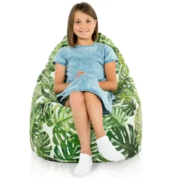 Poltrona Pouf Sacco Smart Porto - Tessuto Stampato Premium – vista 23