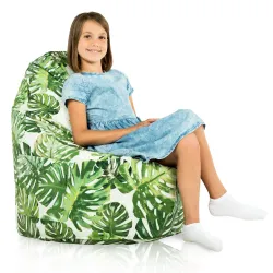 Poltrona Pouf Sacco Smart Porto - Tessuto Stampato Premium – vista 24