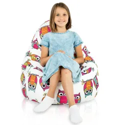 Poltrona Pouf Sacco Smart Porto - Tessuto Stampato Premium – vista 31