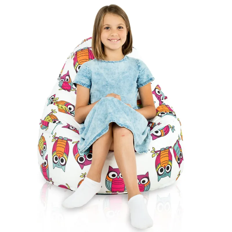 Poltrona Pouf Sacco Smart Porto - Tessuto Stampato Premium – vista 31