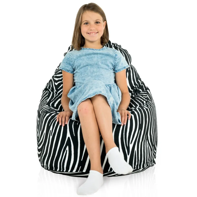 Poltrona Pouf Sacco Smart Porto - Tessuto Stampato Premium – vista 37