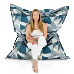 Cuscino da Pavimento Gigante XXL per adulti Gigante - Tessuto Stampato Premium – vista 98