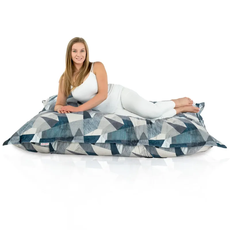 Cuscino da Pavimento Gigante XXL per adulti Gigante - Tessuto Stampato Premium – vista 99