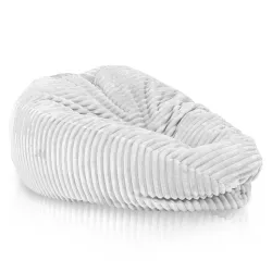 Poltrona Pouf Sacco XL Grande - Velluto a Coste Stripe – vista 8