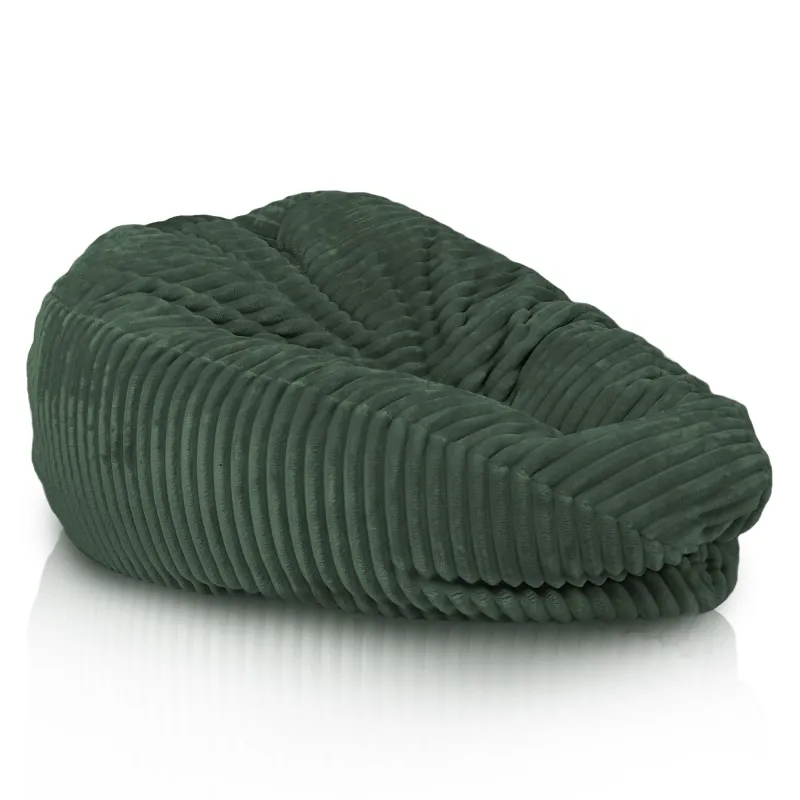 Poltrona Pouf Sacco XL Grande - Velluto a Coste Stripe – vista 13