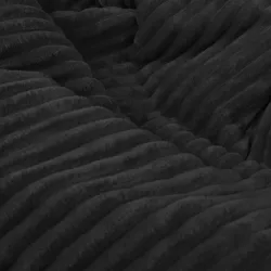 Poltrona Pouf Sacco XL Grande - Velluto a Coste Stripe – vista 19