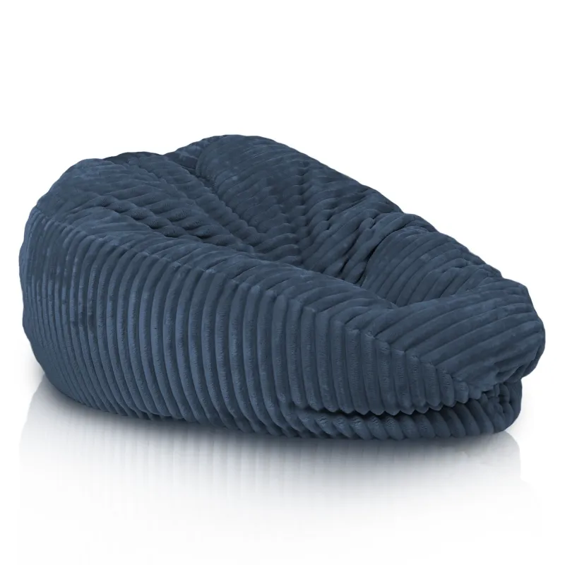 Poltrona Pouf Sacco XL Grande - Velluto a Coste Stripe – vista 23