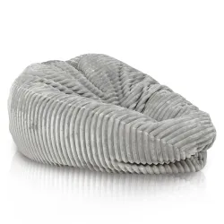 Poltrona Pouf Sacco XL Grande - Velluto a Coste Stripe – vista 28