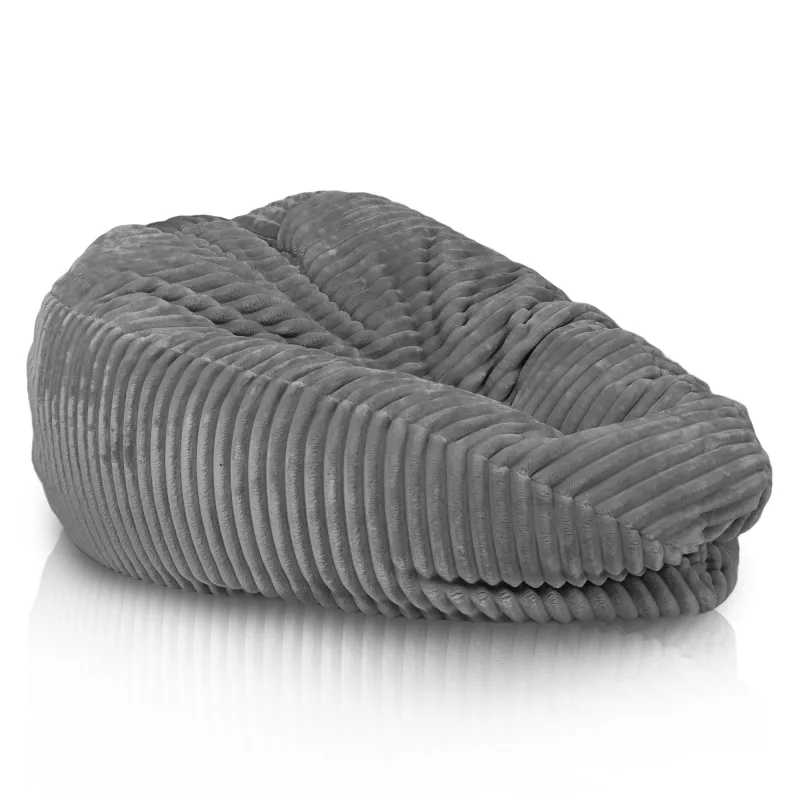 Poltrona Pouf Sacco XL Grande - Velluto a Coste Stripe – vista 38