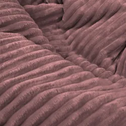 Poltrona Pouf Sacco XL Grande - Velluto a Coste Stripe – vista 45
