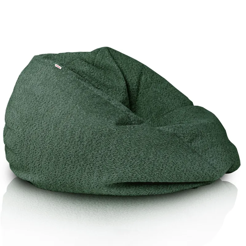 Poltrona Pouf Sacco L per bambini - Tessuto Bouclè – vista 14