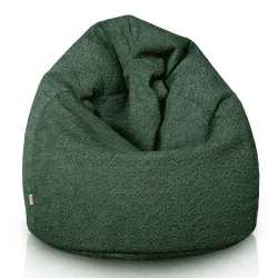Poltrona Pouf Sacco L per bambini - Tessuto Bouclè – vista 15