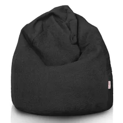 Poltrona Pouf Sacco XL Grande - Tessuto Bouclè – vista 15