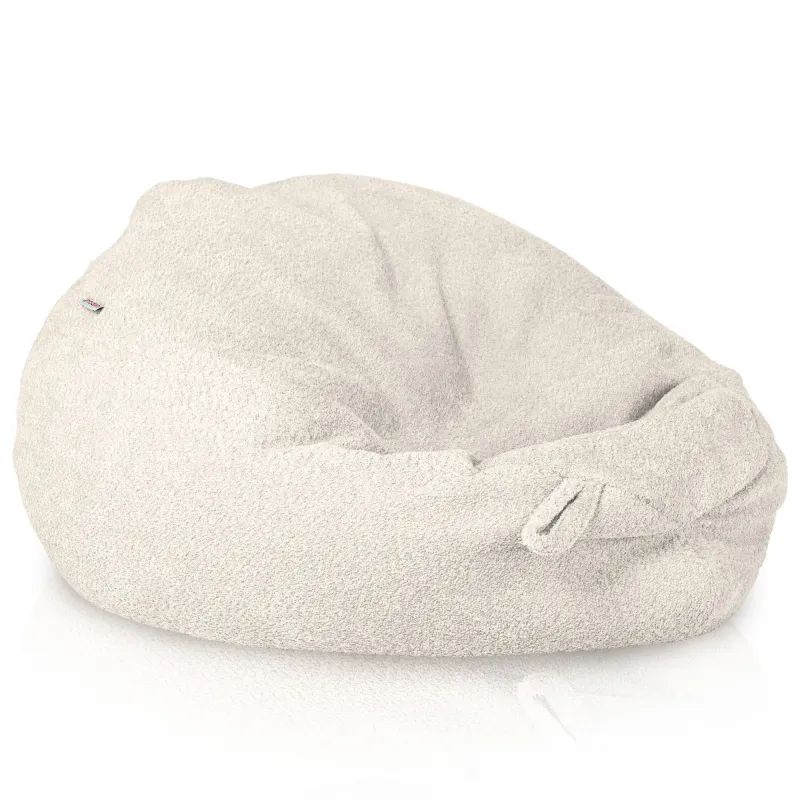 Poltrona Pouf Sacco XL Grande - Tessuto Bouclè – vista 20