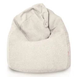 Poltrona Pouf Sacco XL Grande - Tessuto Bouclè – vista 21