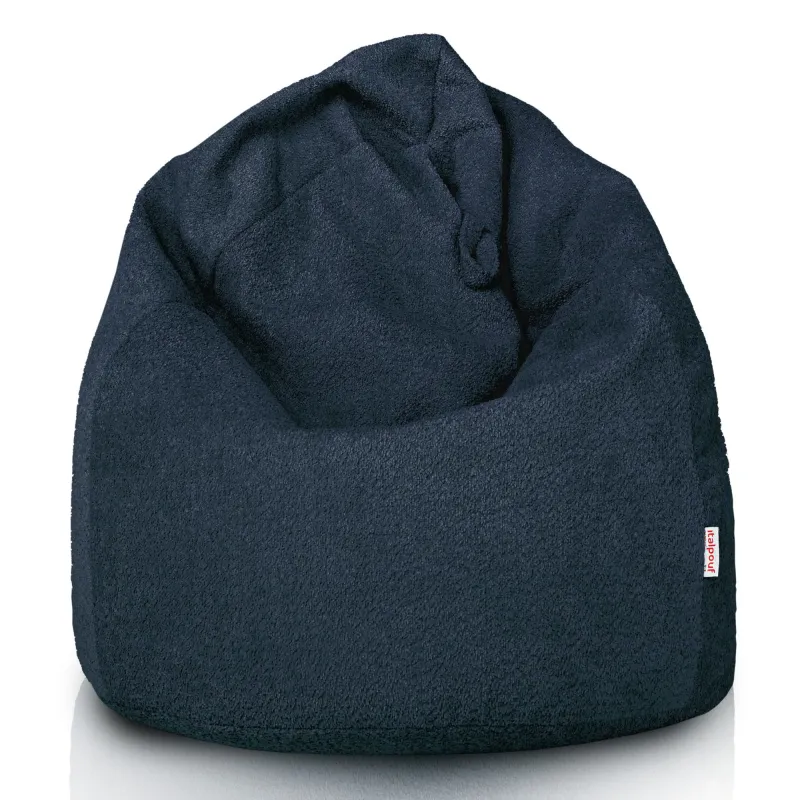 Poltrona Pouf Sacco XL Grande - Tessuto Bouclè – vista 27