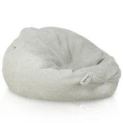 Poltrona Pouf Sacco XL Grande - Tessuto Bouclè – vista 32