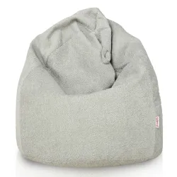 Poltrona Pouf Sacco XL Grande - Tessuto Bouclè – vista 33