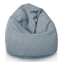 Poltrona Pouf Sacco L per bambini - Tessuto Bouclè – vista 45