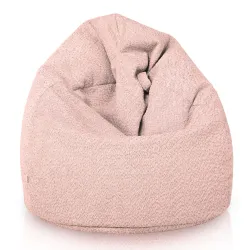 Poltrona Pouf Sacco L per bambini - Tessuto Bouclè – vista 51