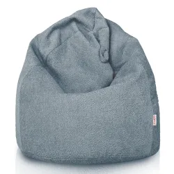 Poltrona Pouf Sacco XL Grande - Tessuto Bouclè – vista 45