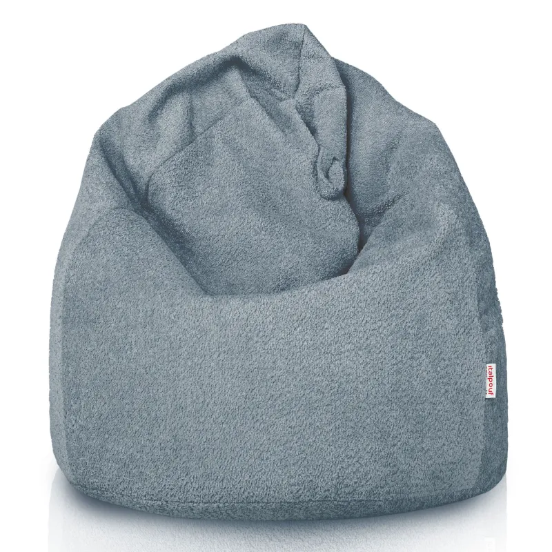 Poltrona Pouf Sacco XL Grande - Tessuto Bouclè – vista 45