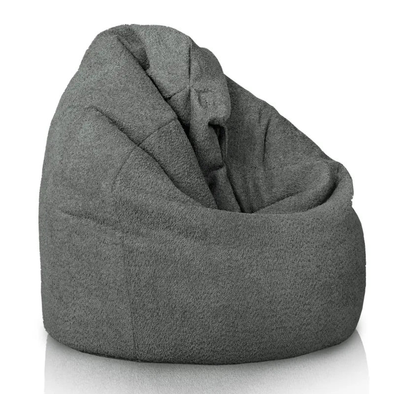 Poltrona Pouf Sacco XL Grande - Tessuto Bouclè – vista 55