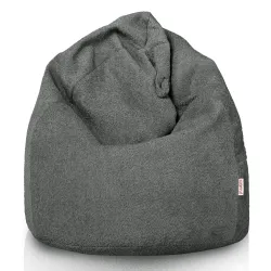 Poltrona Pouf Sacco XL Grande - Tessuto Bouclè – vista 57