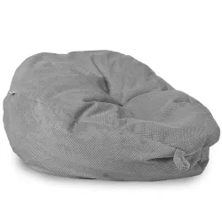 Poltrona Pouf Sacco XL Grande - Velluto Testurizzato Dot – vista 9