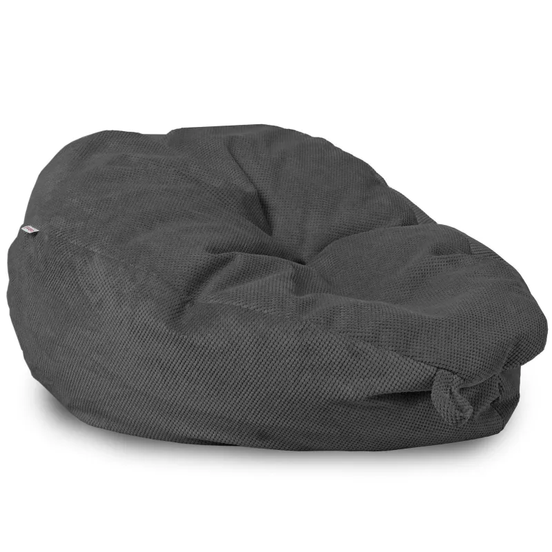 Poltrona Pouf Sacco XL Grande - Velluto Testurizzato Dot – vista 16