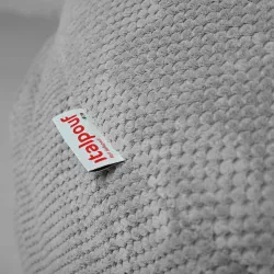 Poltrona Pouf Sacco XL Grande - Velluto Testurizzato Dot – vista 12