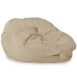 Poltrona Pouf Sacco XL Grande - Velluto Testurizzato Dot – vista 2