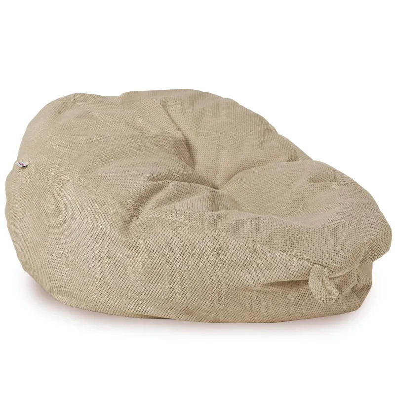 Poltrona Pouf Sacco XL Grande - Velluto Testurizzato Dot – vista 2