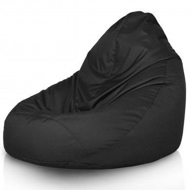 Nero Pouf Poltrona Sacco XXL Da Esterno