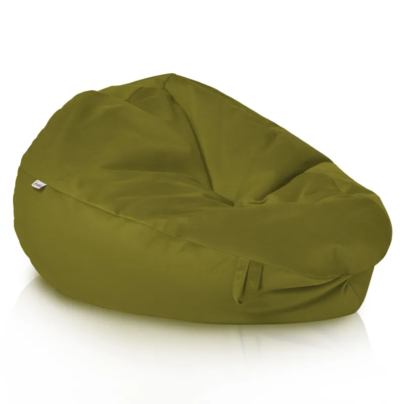 Poltrona Pouf Sacco XL Grande - Velluto Soft – vista 92