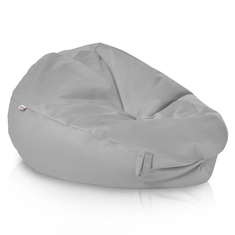 Poltrona Pouf Sacco XL Grande - Velluto Soft – vista 100