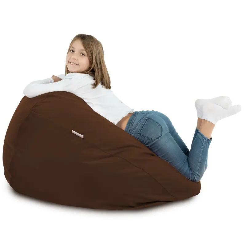 Poltrona Pouf Sacco XL Grande - Velluto Soft – vista 68